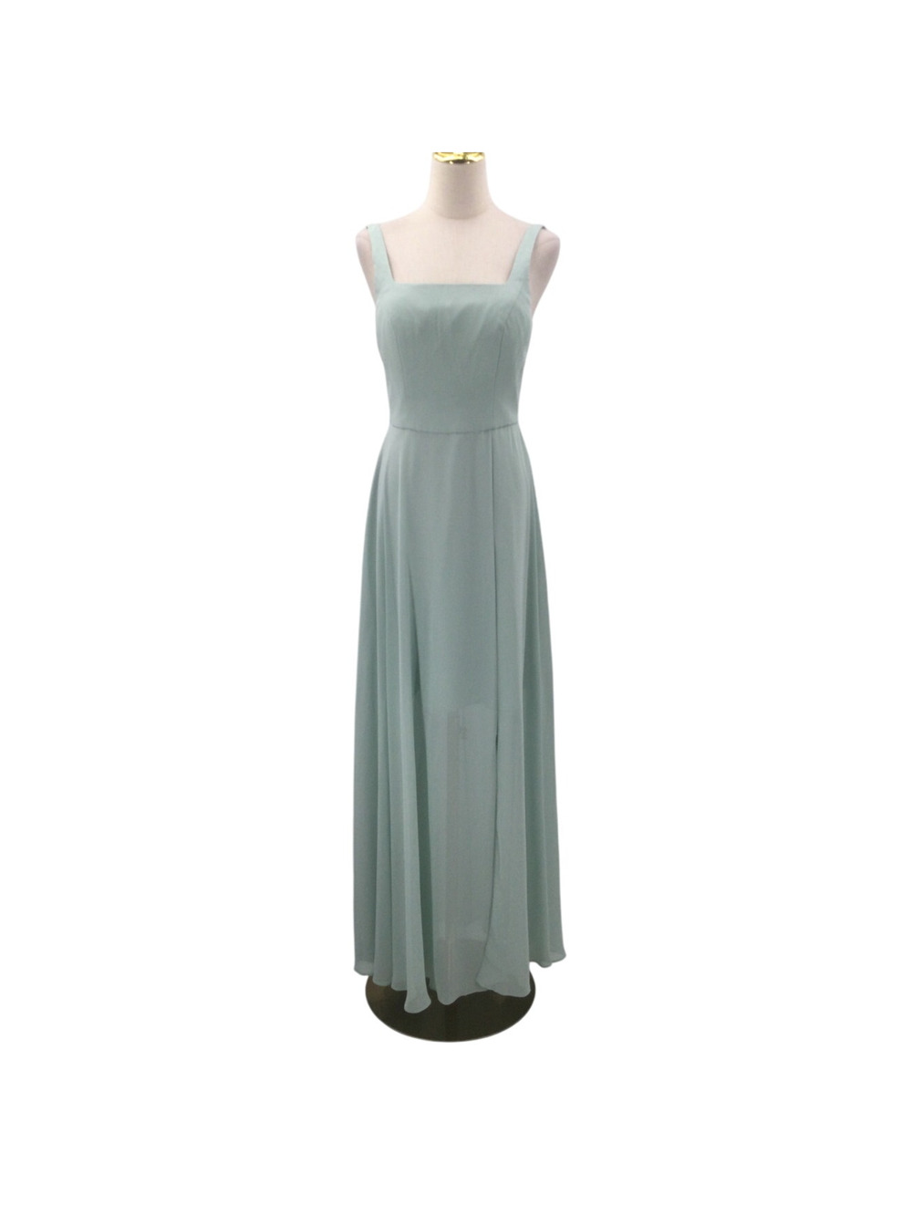 AW BRIDAL 6 S sage green formal party wedding bridesmaid maxi dress NEW 0b9